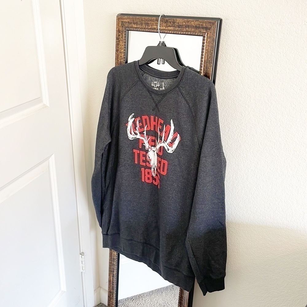 RedHead Field Tested 1856 antler pullover sweater